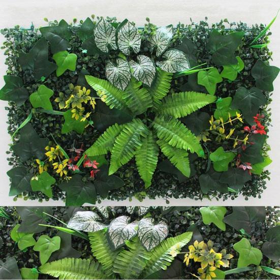 40x60 см искусственные растения настенная панель реалистичная искусственная зелень трава настенный фон украшение внутренний открытый сад уединение задний двор изгородь экран