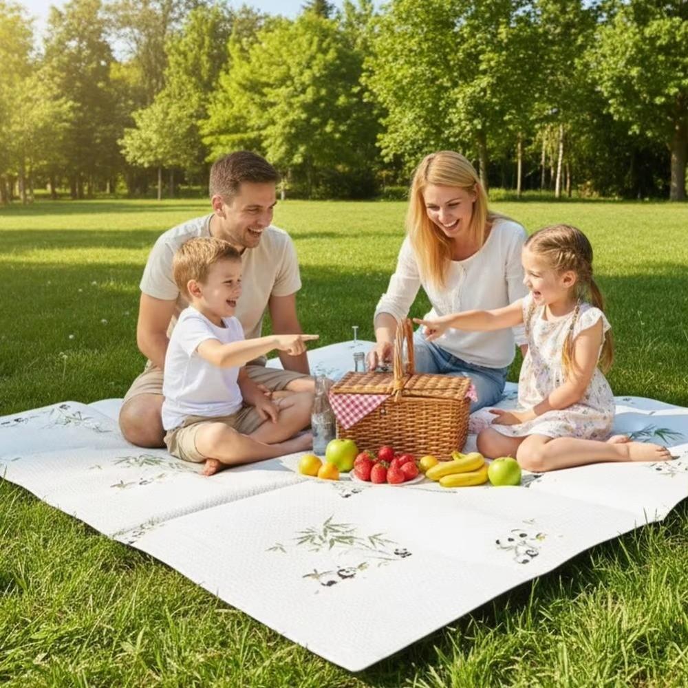 Extra Thick Disposable Picnic Blanket Dirt-Resistant Camping Mat New Ground Sheet  Outdoor