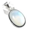 Milky Opal Gemstone 925 Sterling Silver Jewelry Pendant 2.01"