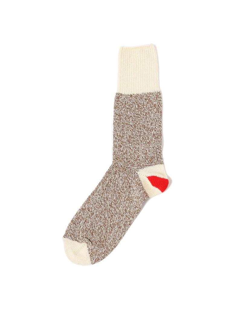 Beams Boy FOXRIVER REDHEEL SOCKS Women's Brown.H - 13430056394