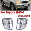 Автоаксессуары Противотуманная фара Для Toyota RAV4 RAV 4 2001 2002 2003 Указатель поворота Передний бампер Автомобильный Поворотник Противотуманная фара Без лампочки