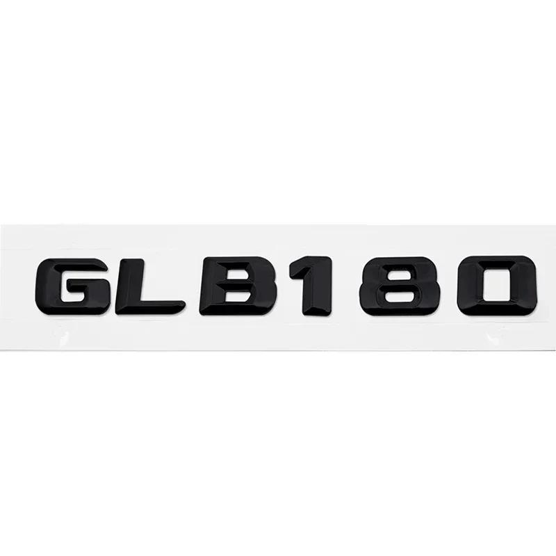 Car Letter Sticker Rear Emblem for Mercedes Benz GLB180 GLB200 GLB220 GLB250 GLB260 GLB300 GLB350 GLB400 GLB450 Trunk Decal