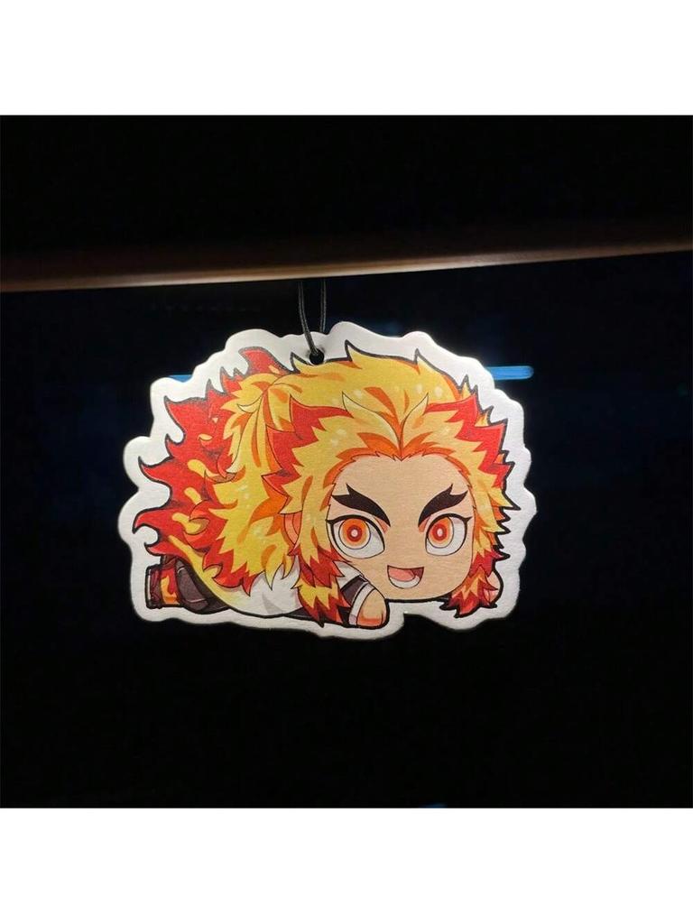 Demon Slaye Air Freshener Tanjirou Nezuko Car Home Creative Aroma Difusers In-Car Room Deodorant Perfume Pendant for Party Gifts