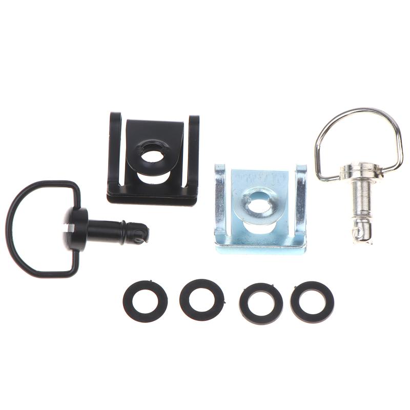 17mm Motorcycle Quick Release Screws 1/4 D-Ring Turn Race Fairing Fasteners Secure Lock for Motorbike Body Panel Fix