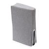 Game Console Vertical Dust Cover Oxford Cloth Game Console Dust Cover Protector for PS5 Grey