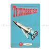 Thunderbirds Classic Iconic TB Thunderbirds TV Series Metal Plaque Custom Retro Wall Decor Home Wall Mural Tin Sign Poster