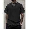 European Size Men's Novelty Shirts, Men's All-Season Casual Crew Neck Pure Cotton Letter Print T-Shirts