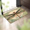 1Pcs Anti Fatigue Kitchen Rugs, Dragonfly Fantasy Print Waterproof Non-Slip Thick Cushioned Kitchen Mat Heavy Duty Comfort Standing Mat for Kitchen
