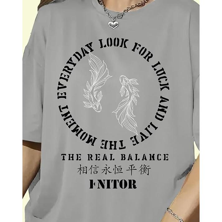 Beautiful Graphic Printed Cotton Blend T-shirt Women Summer Wear Top Combo of 2