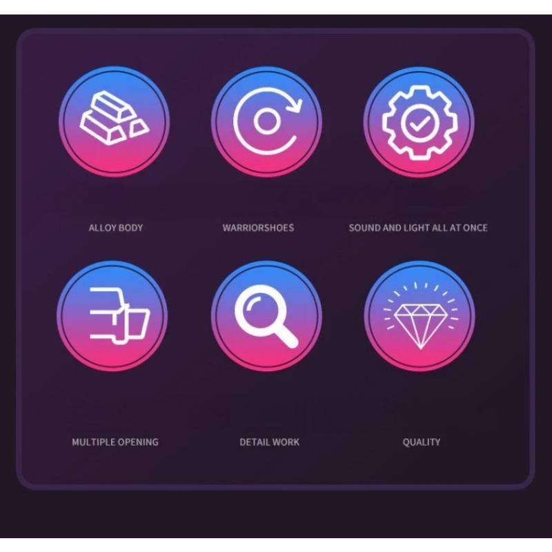 Модель автомобиля BMW M8 GTE Aape&EVA из сплава, масштаб 1/32