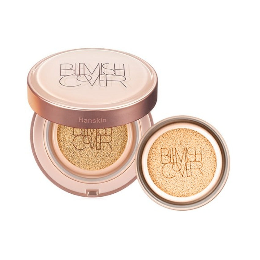 Hanskin Blemish Cover Conceal Cushion Semi Matt N21/N23 11g + Refill 11g