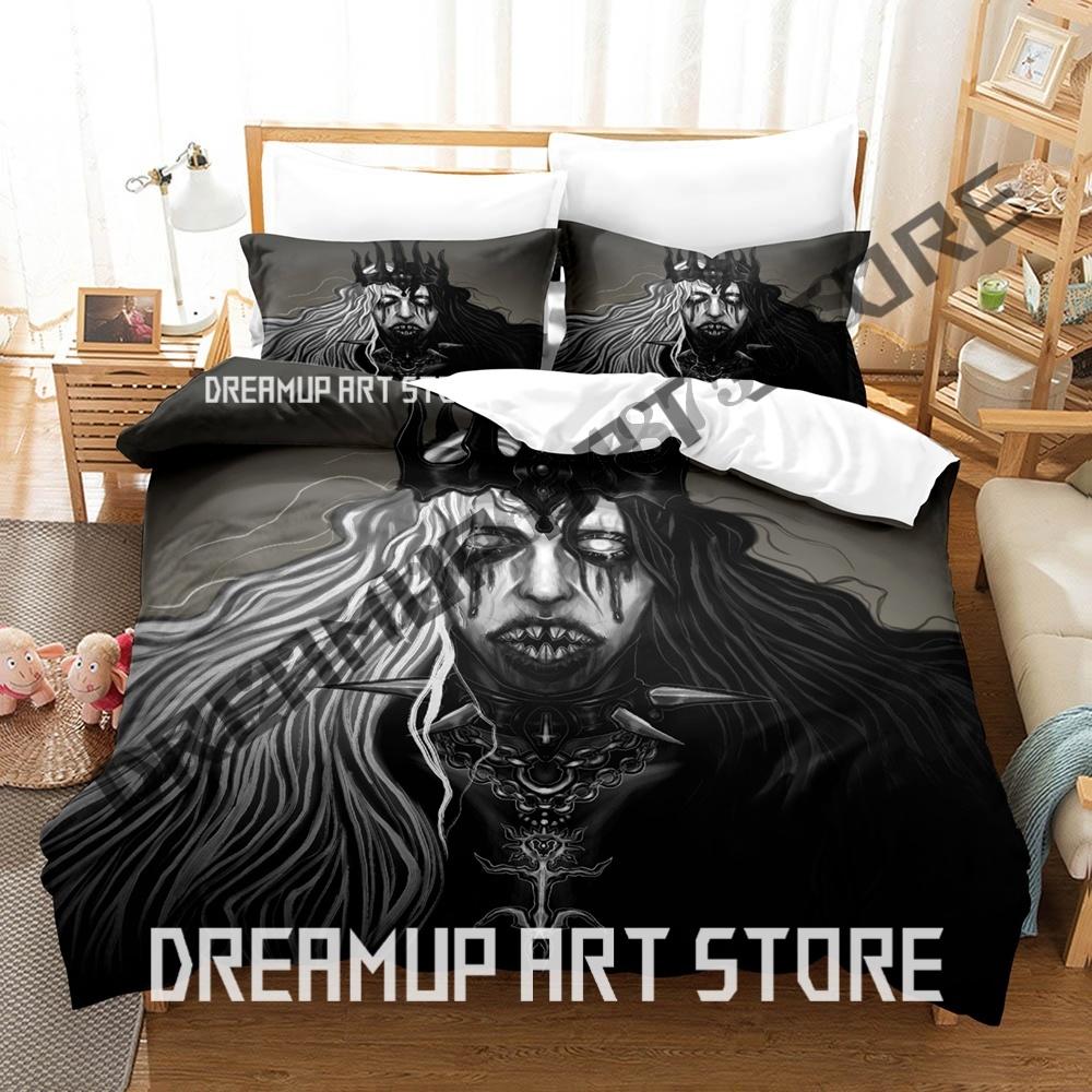 3D Печать Ghostemane Комплект постельного белья Односпальный Twin Full Queen King Размер Комплект постельного белья Взрослый Ребенок Спальня Пододеяльник Комплекты Постель