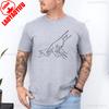 Custom Dad Handprint Shirt with Kids Names Custom Father Children Holding Hands Tee Fathers Day Gift for Papa Matching Top