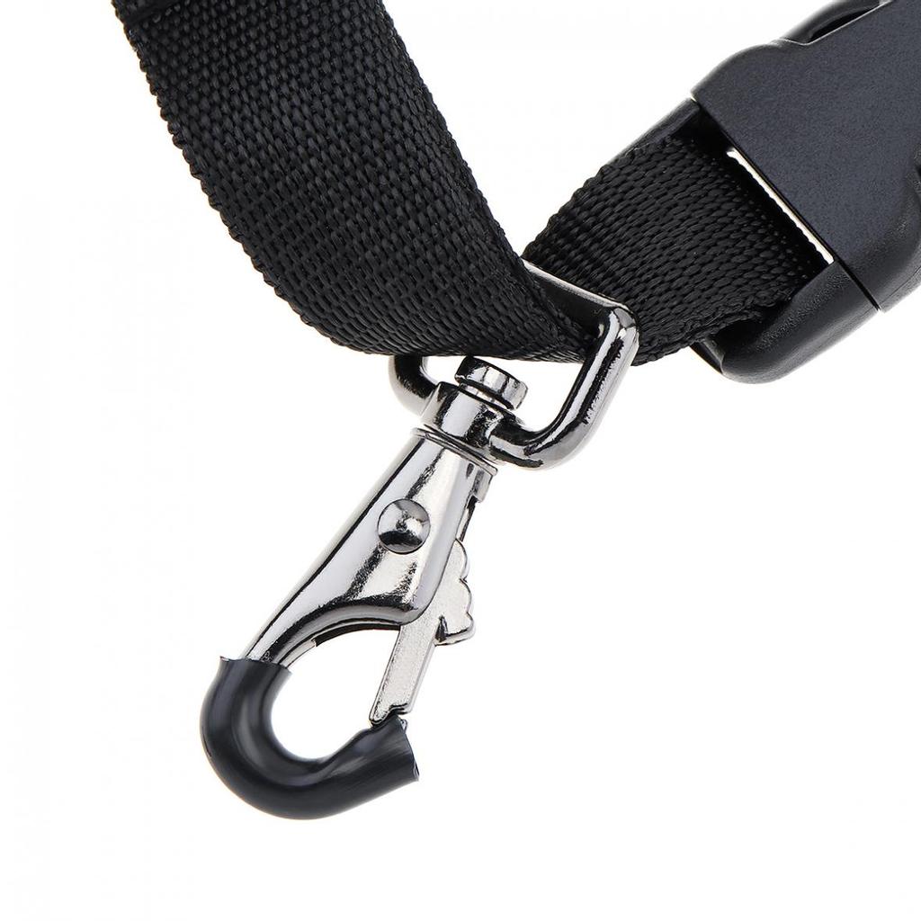 Регулируемый ремень для саксофона, ткань Оксфорд, хлопковая подкладка, держатель для саксофона, двойное плечо со стальным крючком