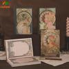 B6 Vintage European-Style Relief Notebook Three-Dimensional Hot-Stamped, Full Color Art, Ideal for Journaling and Gifting