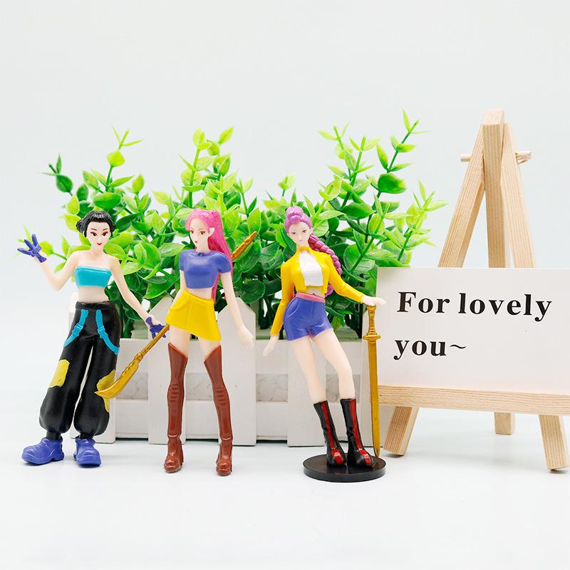 Плюшевый охотник на демонов K-pop: Аниме Модель Звездного Тигра для Трансграничной Торговли