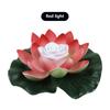 18 см светодиодный искусственный водонепроницаемый лотос плавающий пруд бассейн лампа молитва и желаний фонарь ландшафтный фонтан украшение