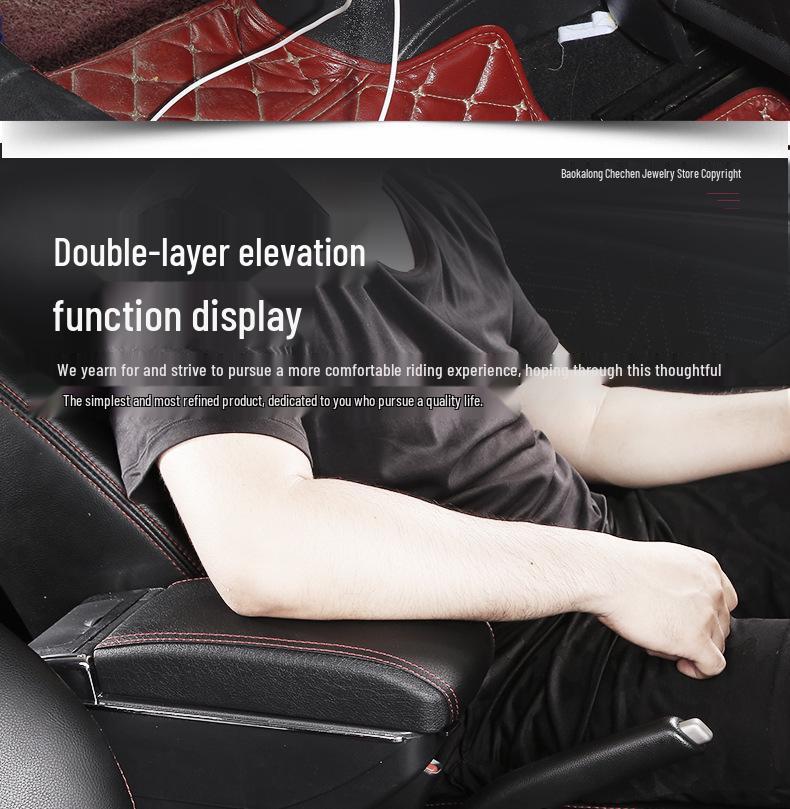 2018 Ford EcoSport Central Armrest Box - India Model