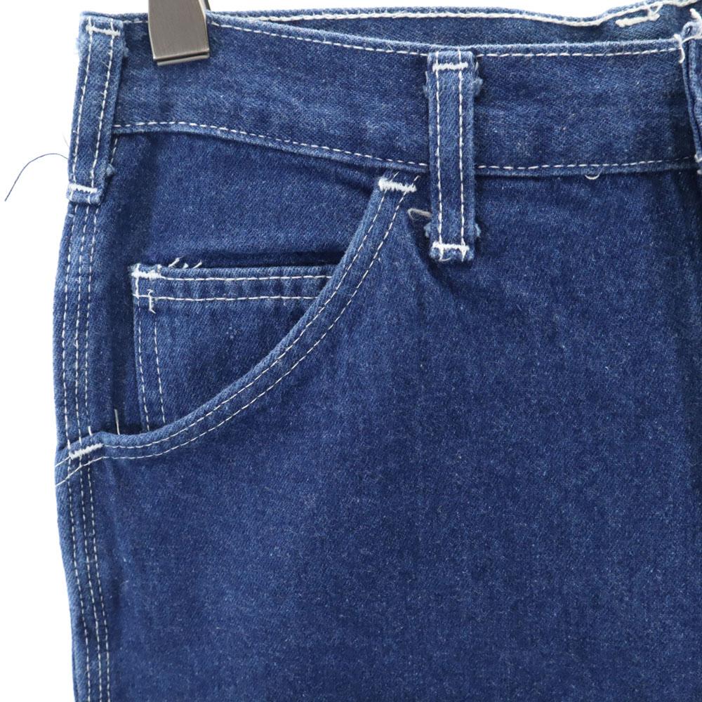 Dickies 70s 80s USA Made 42 Talon Denim Painter Pants W30 Jeans Men's Used