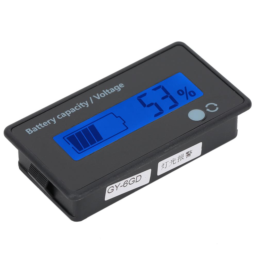 GY 6GD Плата PCB HTN Индикатор уровня заряда аккумулятора ЖК-дисплей с мигающей сигнализацией 12 84В