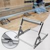 Professional Foldable Stainless Steel Stand with One Roller Adjustable Cutting Machine Material Support Frame for Cutting Stand WorkbenchLift