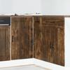 VidaXL Kitchen Cabinet Porto Smoked Oak Engineered Wood, Sink Cabinet, Kitchen Sink Base Cabinet, Cabinet of 854303