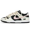 Nike Кроссовки Dunk Panda, Персиковый Улун Кожаные Нескользящие, Износостойкие, Легкие Низкие Кеды для Скейтборда Женские CW1590-100(Команда62-)