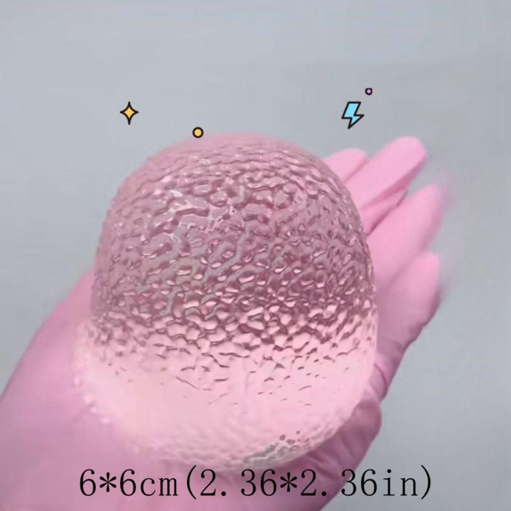 Transparent TPR Crystal Ball Simulation Rabbit Bubble Pinching Toy  Birthday Gift