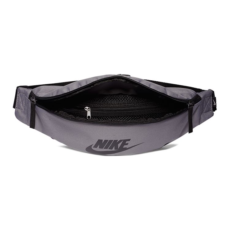 Nike Спортивная сумка Basic Logo Полиэстер Crossbody На грудь На пояс Унисекс сумки Серый BA5750-036