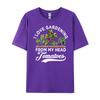 I love gardening from my head tomatoes funny gardener Grpahic Tee Autumn  Mens Clothing Tee Shirt  Vintage Style
