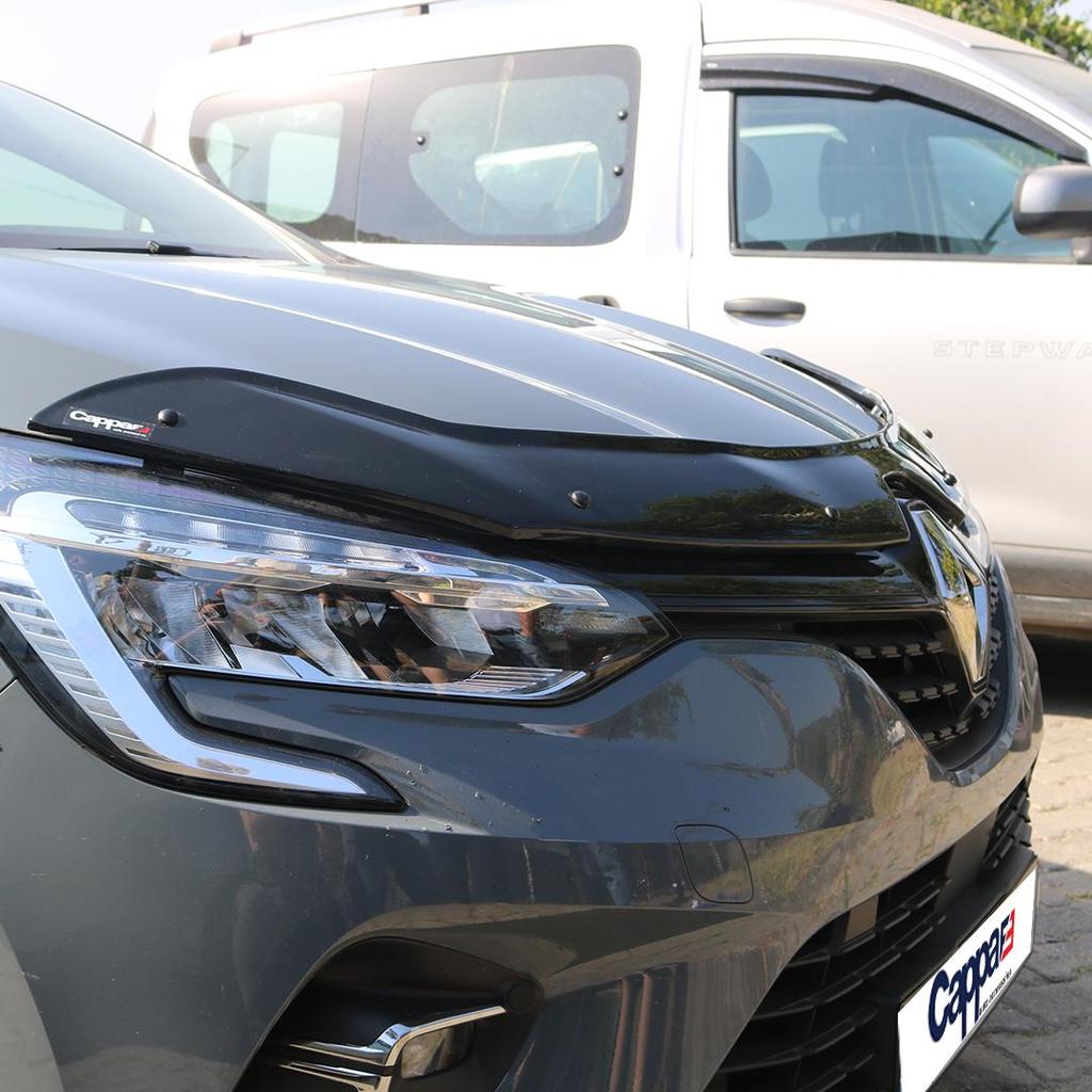 ДЛЯ Renault Clio 5 Передний спойлер для защиты капота, модели 2020–2024 годов, передний дефлектор от насекомых