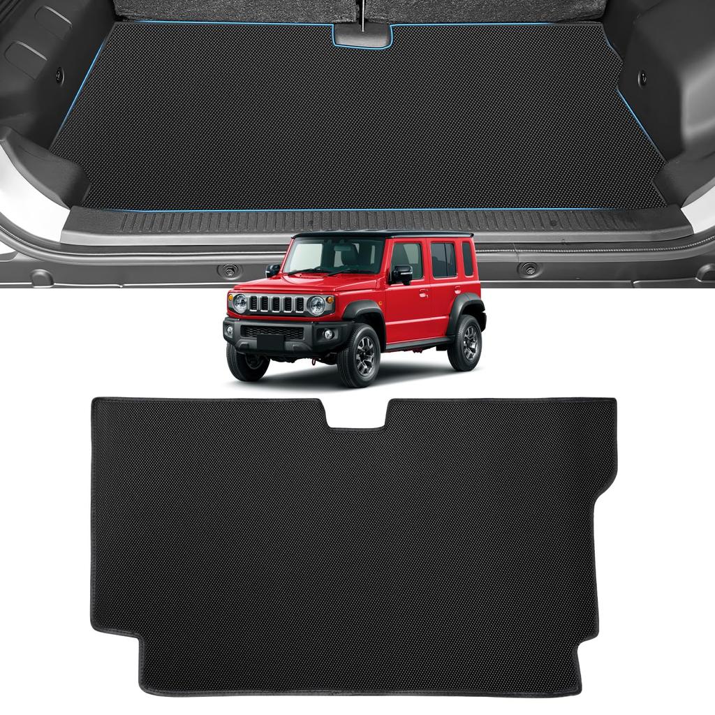 Коврик в багажник Mixsuper Jimny Nomad 2D jc74w Доска для багажа Совместимо с Jimny Nomad 2025 ПВХ Материал Хранение (Jimny 5-дверный) - Чехол/Багаж - (апреля