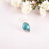 Голубая медная бирюза драгоценный камень 925 стерлинговое серебро ювелирные изделия модная подвеска PP-56-43