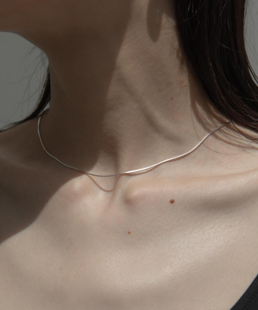 Novice Tokyo Thin Snake Chain Necklace [Silver925](2 Sizes) / Silver