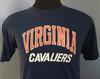 80s Vintage Virginia Cavaliers University UVA Ncaa College T-Shirt - SMALL