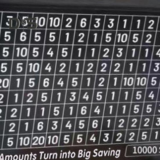 Деревянная шкатулка для сбережений 10000/1000 сбережений, копилка для монет, денежный сейф, банк с целевыми числами для всех возрастов