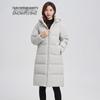 SNOWFLYING Women's Mid-Length Padded Duck Down Jacket
