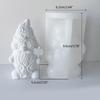 Силиконовая форма, форма для гнома, 3D форма для гнома, эпоксидная форма для гнома, гипсовая форма для мыла, форма для гнома из смолы, рождественские украшения для дома