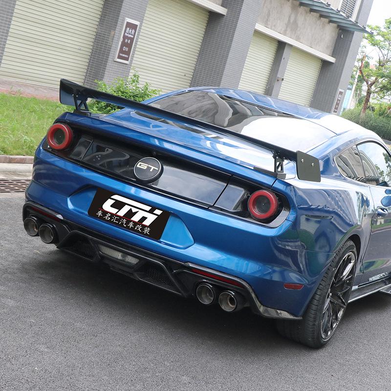 Carbon Fiber Rear Spoiler Lip for 2015-2022 Ford Mustang GT500 Body Kit