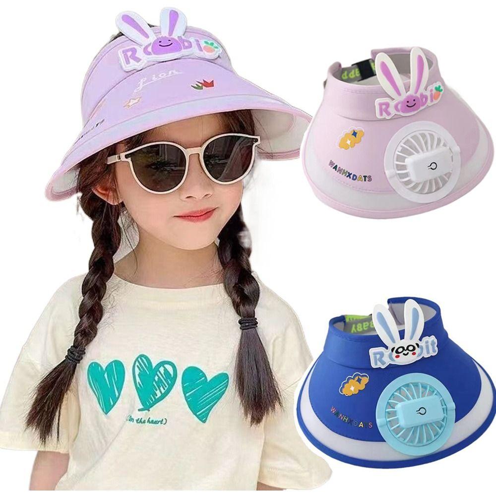 Дышащая детская шляпа от солнца с вентилятором, пляжные шляпы, кепка-панама для детей