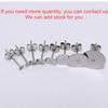 20-100pcs/lot Gold Stainless Steel Blank Post Earring Studs Base Pins With Earring Plug Findings Ear Back For DIY Jewelry Making