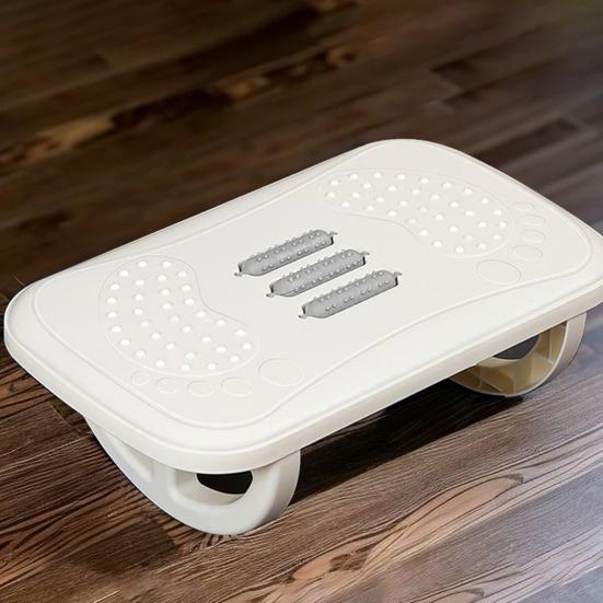 Подставка для ног под стол с массажным роликом, прочная, портативная, для мужчин и женщин, для снятия боли в ногах, эргономичная, для домашнего офиса, для работы, качающаяся табуретка