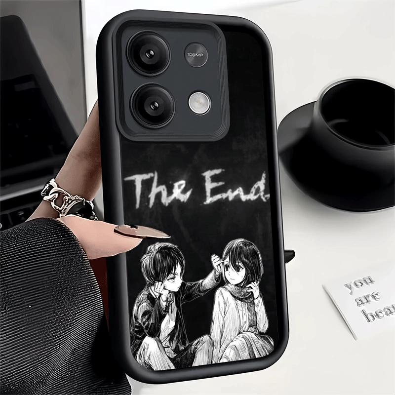 Чехол для телефона для Xiaomi Redmi Note 15 14 13 Pro Plus A-Attack On T-Titan Микаса Оболочка 12S 11 11S 11T 5G 14S Мягкий силикон Funda