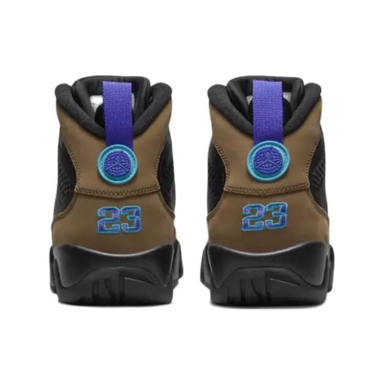 Air Jordan 9 Retro 'Olive Concord' Men's CT8019-034