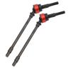 Steel CVD Front Drive Shaft Replacement Accessory Fit for Axial SCX10 1:10 Crawler CarRed