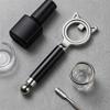 Non-slip Handle Magnetic Nail Art Tool Circular Ring Hollow Cat Eye Magnet  Beginner Friendly