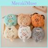 Stuffed Cute Animal Keychain Card Pouch Backpack Accessory Gift For Kids