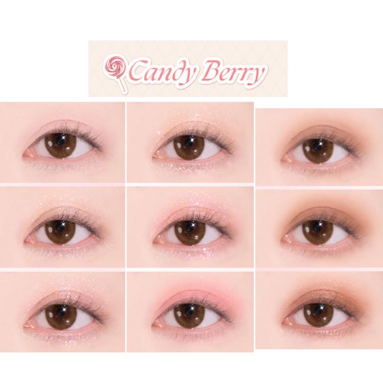 DASIQUE Новая коллекция теней Palette Ice Cream 19, 20, 21, 3 цвета