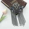 Rhinestone Fringe Shoulder Mark Brooch Shoulder Flash Jewelry Theatre Armband  Party