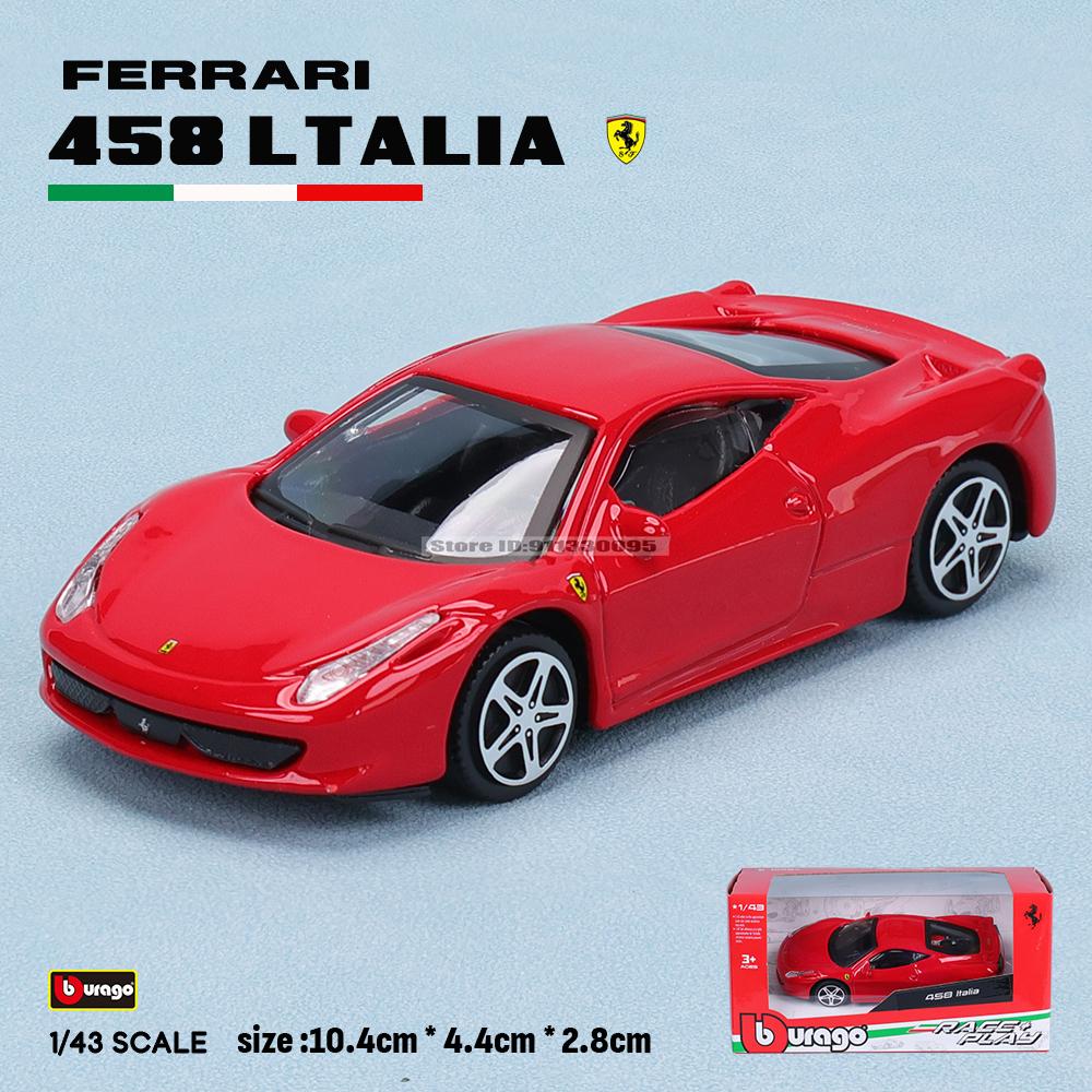Ббураго 1:43 Несколько стилей Ferrari Purosangue sp2 488GTB 250GTO SF90 ROMA сплав роскошный автомобиль литая модель автомобиля игрушка подарок